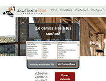 Tablet Screenshot of jacetania2000.com
